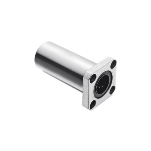 Long Type Square Flange Linear Bearings 2pcs LMK8LUU LMK10LUU LMK12LUU LMK16LUU LMK20LUU LMK25LUU LMKL30UU LHFSW/SMK-GW (mm)