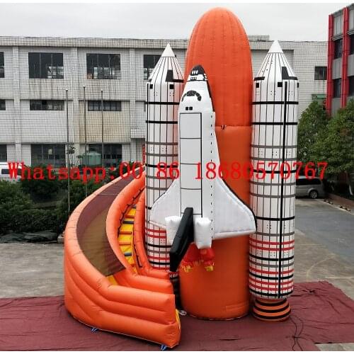 China Guangzhou) Factory direct inflatable slide / castle / trampoline / pool slide/Air plane slide YLY-W58