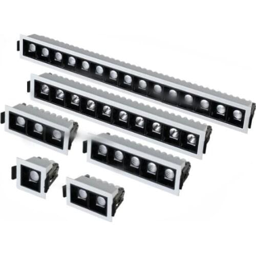 New Dimmable LED COB Spotlight Ceiling lamp AC85-265V 2W 4W 6W 10W 20W 30W Aluminum recessed downlights round Led Spot Light