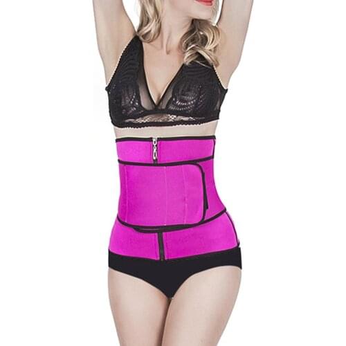 Popfeel Women Adjustable Corset Weight Loss Waist Trainer Slimming Belt Body Shapewear
