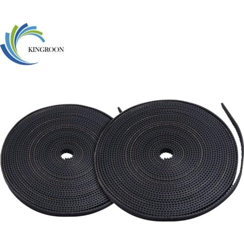 KINGROON 2M 5M 10M 50M GT2 Belt Width 6mm Open Timing Belt For 3D Printer GT2-6mm Belt Synchronous 2GT Belt 3D Printer Part