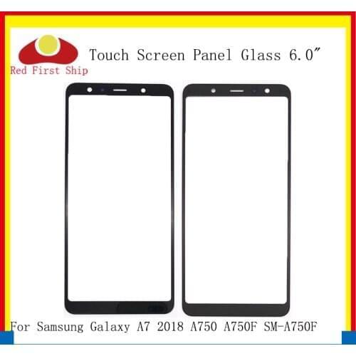 Replacement For Samsung Galaxy A7 2018 A750 A750F Touch Panel Front Outer Glass Lens A7 2018 Touchscreen LCD Glass