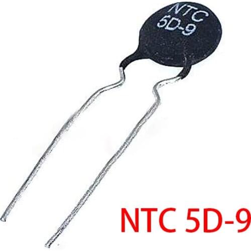 20pcs Thermistor Resistor NTC 5D-9 Thermal Resistor