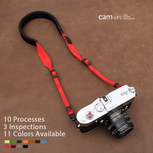 Cam-in CS176 1871-1881 Universal Camera Strap Neck Shoulder Carring Belt 11 colors available Nylon cowskin 82~104cm length