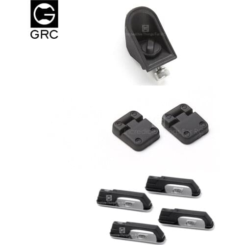 GRC Simulation Fuel Tank Port / Door Handles / Door Hinges For Traxxas TRX4 Defender Body Upgrade parts accessories #GAX0042T