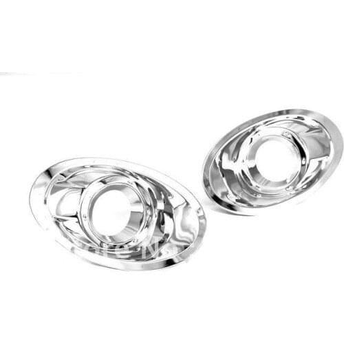High Quality Chrome Fog Light Cover for Ford Fiesta 08-11 free shipping
