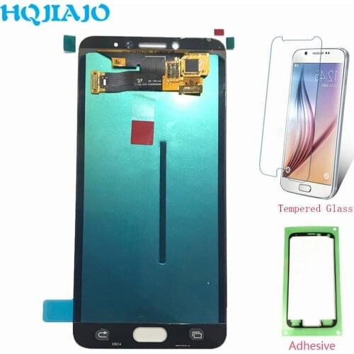 Super Amoled LCDs For Samsung C7 Pro C7010 LCD Display Touch Screen Digitizer Assembly For Samsung Galaxy C7 Pro C7010 Repair
