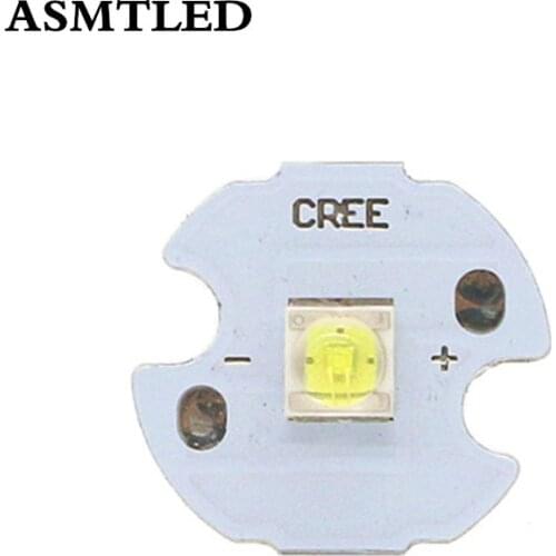 1-100 PCS 3535 Cree 3.2-3.4V 1-3W 45mil LED Emitter Diode can replace Cree Cool White LED light with 16mm 20mm Copper PCB