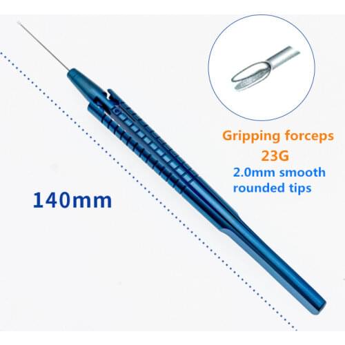 Titanium Capsulorhexis Forcep Virtreo-Retinal Ophthalmic Instruments 1pcs