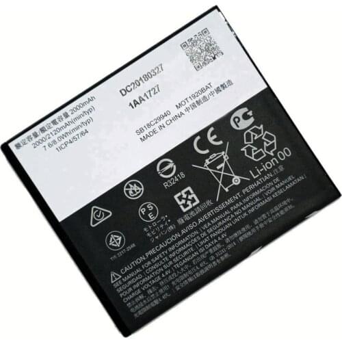 1x Full 2120mAh Battery Replacement For Motorola Moto JE30 Smart Phone Batteries