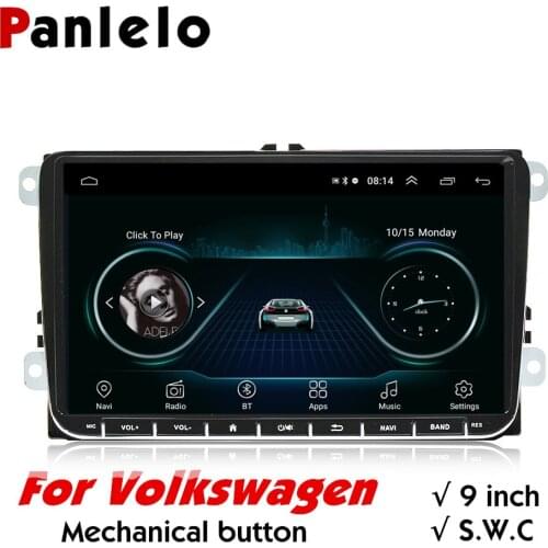 Panlelo S5 For Volkswagen 9 inch Car Android 8.1 GPS Navigation Car Stereo Radio Multimedia Player 2 Din Android For Golf Polo