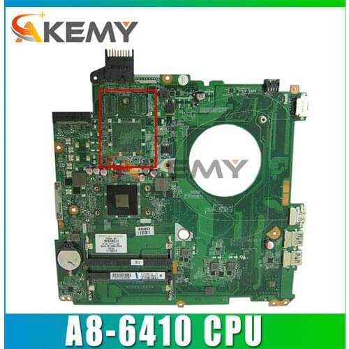 FOR HP 15-P Laptop Motherboard Mainboard DAY22AMB6E0 762526-501 With A8-6410 CPU DDR3 100% Tested Fast Ship