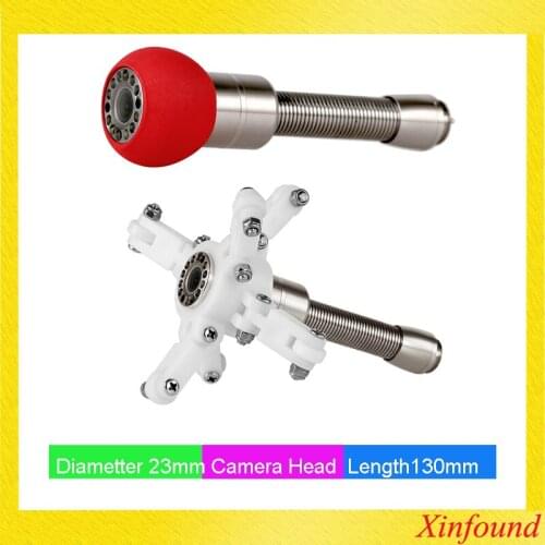23mm camera with 12 LED lights for replacement of sewer drain endoscope camera