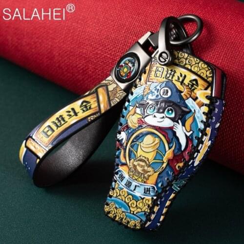 Leather Car Key Case Cover Shell For Mercedes Benz W203 W204 W212 W245 C180 GLK300 CLS CLK CLA SLK A B C S E Class Accessories