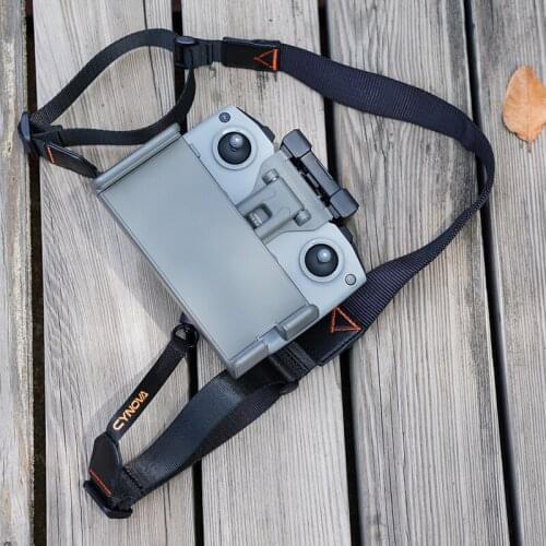 Nylon Neck Strap For DJI Mavic Air 2S/Air 2 Drone Remote Controller Camera Hanging Lanyard Belt Telescopic Safety Strap Black