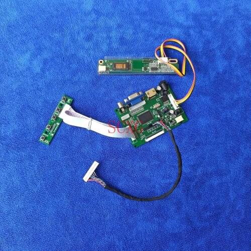 1024*768 LCD controller drive board LVDS 30 Pin For N141X7/N141X9/N141XA/N141XB/N141XC Kit HDMI-compatible AV VGA display 1CCFL