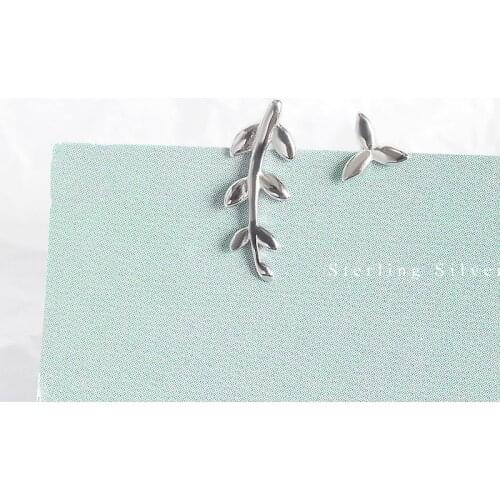 Ear Stud Smart Leaves Earrings,Thomas Fashion Cosmic Jewerly For Women,2021 Ts Trendy Timeless Gift in 925 Sterling Silver
