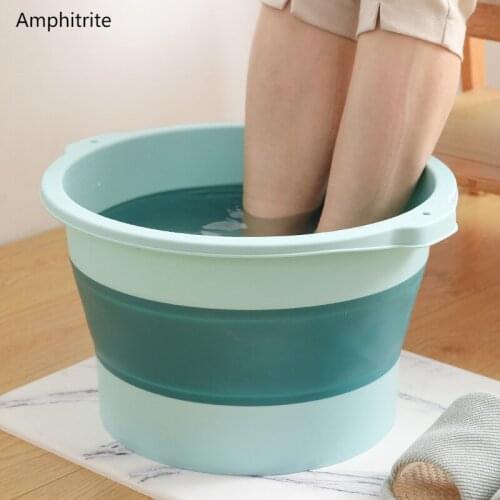 Foldable Foot Immersion Plastic Pail Portable Bathtub Bathtubs Foam Bathrooms Children Sauna Bath Bucket Pedicure Bath