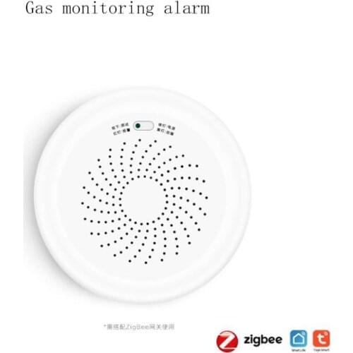 ZigBee Tuya Smart Customized Gas Detector Gas Leak Sensor Gas Alarm