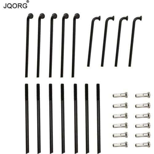 10 Pieces A Lot DT J-bend Diameter 1.8 mm Bicycle Spokes 302 Stainless Steel Material Black Color Round Mountain Bike Spokes