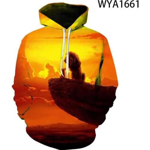 Hoodies Cool Lion 3D Printed Men Women Children Streetwear Pullover Long Sleeve Sweatshirts Boy Girl Kids Fashion Coat