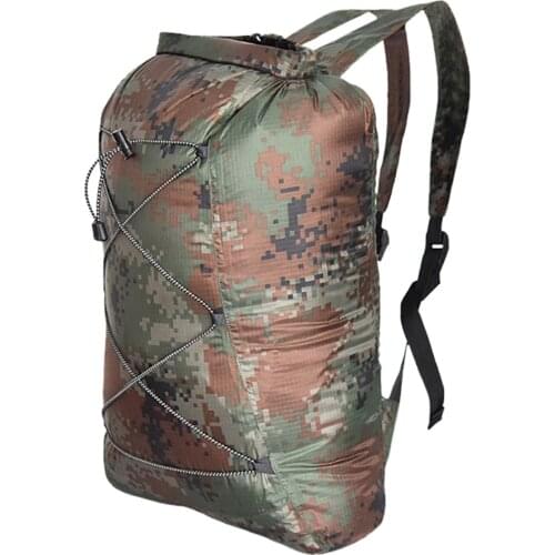 Waterproof Compression Bag Foldable Nylon Lightweight Backpack About 23L