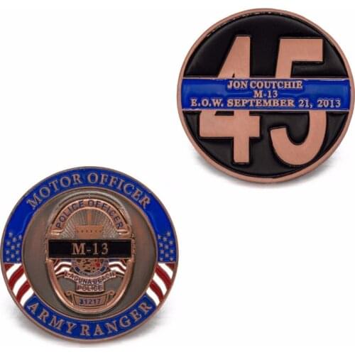Custom enamel Coin cheap customized metal Souvenir coins low price custom made USA military coins
