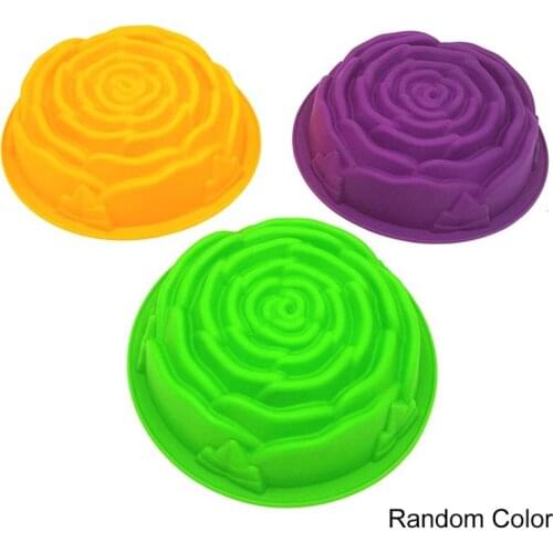 1 Piece Silicone Cake Pan Mold 3D DIY Cake Fondant Pastry Candy Baking Mold Chocolate Toast Bread Bakeware Kitchen Cake Tools