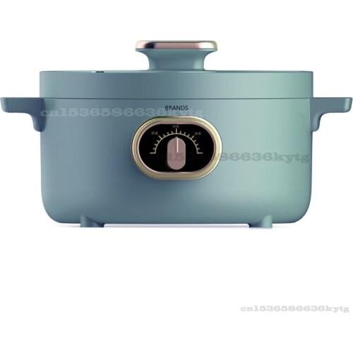 220V/1000W Electric Hot Pot Household 3L Capacity Cooking and Frying Integrated Pot Multi-functional Dormitory Small Skillet