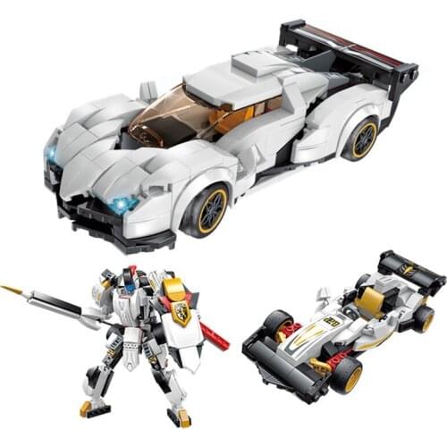 428PCS Enlightenment Building Blocks 42102 Speed King Creative 3 Variable Racing Assembly Model Boy Assembly Toy Gift