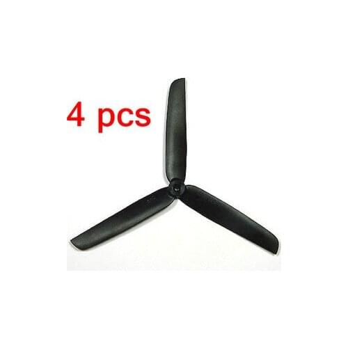 4x GWS RC 5030 3-blade Counter Rotating reversed Propeller prop 5030R 5x3 5*3.5