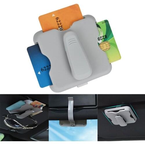 Car Sun Visor Card Clip Sunglasses Holder For Opel Astra G H J K Corsa C D Insignia Mokka Vectra B C Vivaro Zafira B