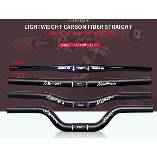 Rollingon childrens balance car carbon fiber handlebar bicycle Walker handlebar high end light straight handle swallow handle