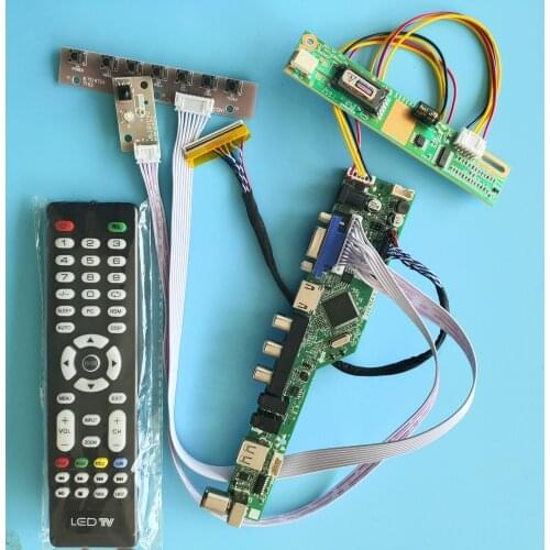 For LTN154P1-L02 Interface Module AV Digital Signal USB 1 lamps 15.4" VGA HDMI Controller Board Resolution TV 30pin 1680X1050