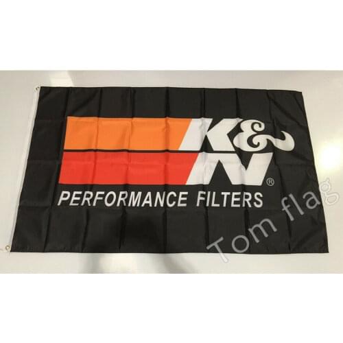 K&N Flag Banner 3x5 ft