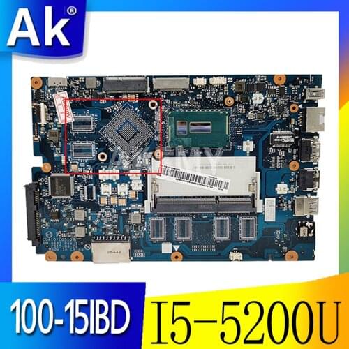 For Lenovo Ideapad 100-15IBD 100-15IBY B50-50 100-14IBD 100-14IBY CG410 CG510 NM-A681 LAPTOP Mainboard I5-5200U CPU