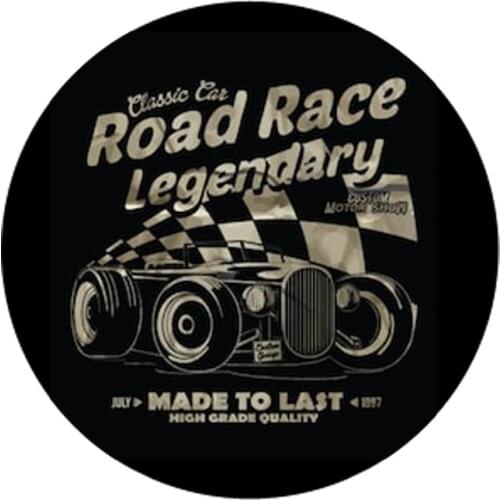 Old school race car road legendary made to last 1997 sticker decal