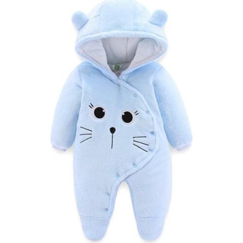 Fashion 2019 new born spring baby coat Cashmere baby pajamas for newborn costume baby clothes infant girl clothing hooded mantle