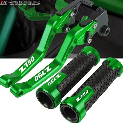 For Kawasaki Z750 Z 750 2007 2008 2009 2010 2011 2012 Motorcycle aluminum Brake Clutch Levers Handlebar Grip Handle Hand Grips