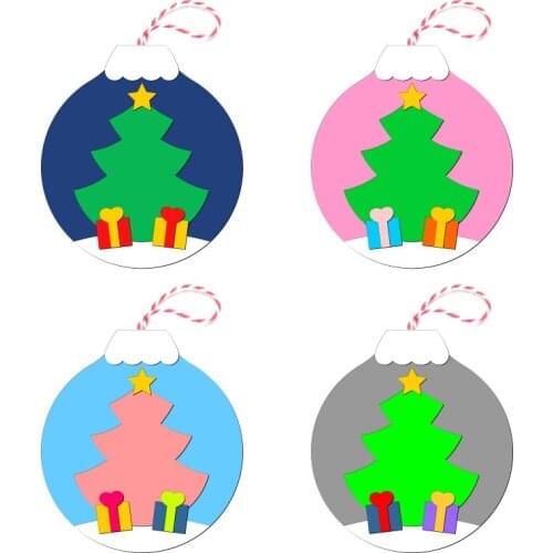 New Christmas ornaments Wooden die Scrapbooking C-847 Cutting Dies Multiple sizes