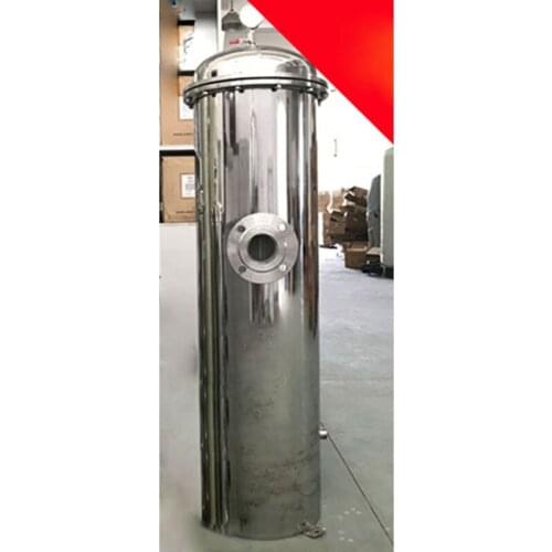 Flange Cover Precision Industrial Water Filter Permeation 40" Pre-filter PP Filter Element Purifier SS304 for Beverage Pharmacy