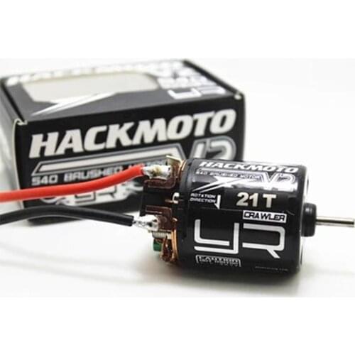 RS-RC Brushed Hack motor 540 for RC Car 1/10 Rock Crawler 4WD Vehicle F117 RC Car Parts F117 YEAH RACING 21T 35T 45T 80T