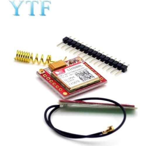 Smallest SIM800L GPRS GSM Module MicroSIM Card Core BOard Quad-band TTL Serial Port
