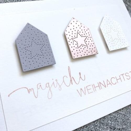 SHINECRAFTS Metal Cutting Dies Star heart tag diy Scrapbooking Photo Album Decorative Embossing PaperCard Crafts Die 2021