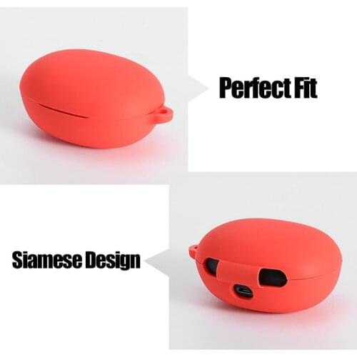 Anti-fall Washable Dustproof Protective Cover Silicone Case for realme Buds Q 270B