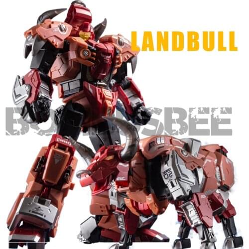 【In Stock】Cang Toys CT-02 CT-Chiyou-02 Landbull Tantrum Predaking Combiner Action Figure 3rd Party Transformation PVC Model