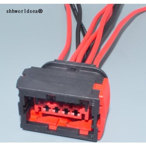 Worldgolden 9-pin plastic parts waterproof connector wiring harness connector with terminal plug DJ7098-3.5-21 9P