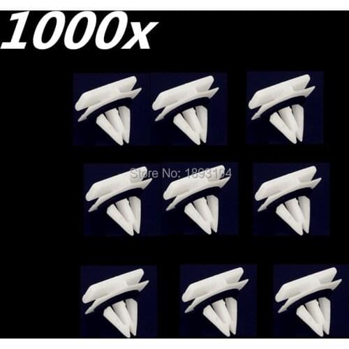 1000 Pcs OEM Fastener Rivet Push Rocker Panel Moulding Clip 11518357 it For Chevy Avalanche 2002
