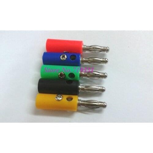 30 PCS 4mm banana plug 5 Color FOR Power Amplifiers Binding Post