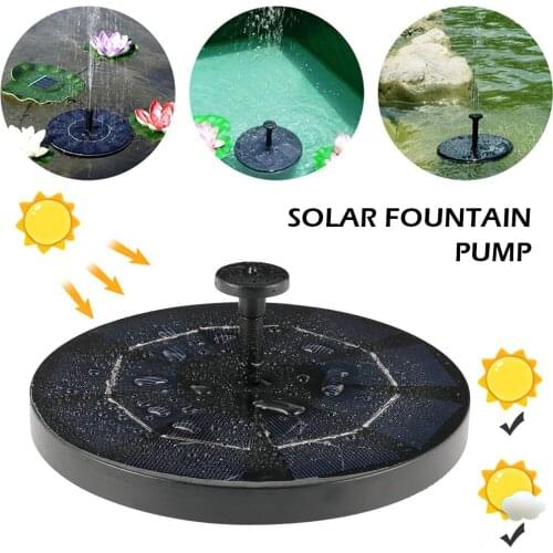 4.5V 3W Floating Solar Fountain Garden Water Fountain Pool Pond Decoration Outdoor Bird Bath Solar Powered Fountain Water Pump